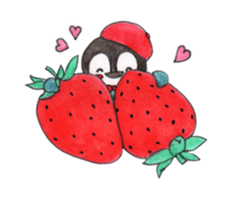 cute penguin MOCHI!!!! sticker #10413751