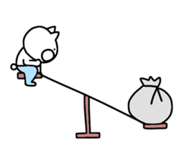 Loose cat !! sticker #10414294