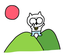 Loose cat !! sticker #10414307