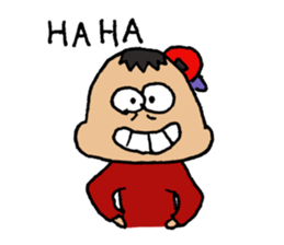 School boys. sticker #10415233