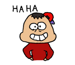 School boys. sticker #10415233