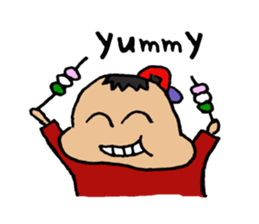 School boys. sticker #10415236