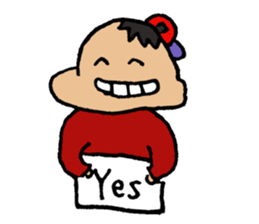 School boys. sticker #10415240