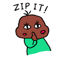 School boys. sticker #10415242