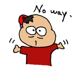 School boys. sticker #10415245