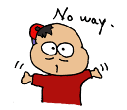 School boys. sticker #10415245