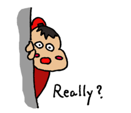 School boys. sticker #10415246