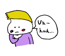 School boys. sticker #10415247