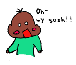 School boys. sticker #10415248