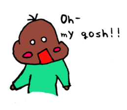 School boys. sticker #10415248