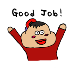 School boys. sticker #10415250