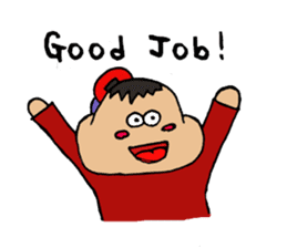 School boys. sticker #10415250