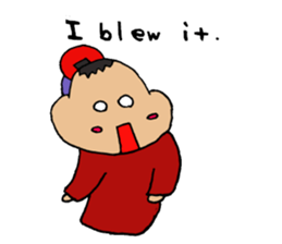 School boys. sticker #10415254