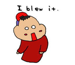 School boys. sticker #10415254