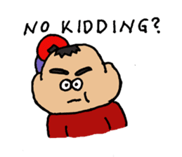 School boys. sticker #10415258