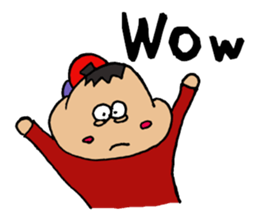 School boys. sticker #10415262