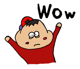 School boys. sticker #10415262