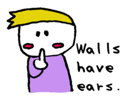 School boys. sticker #10415263