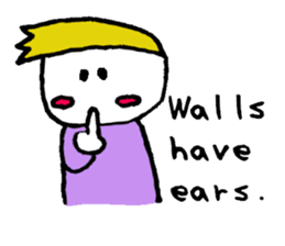 School boys. sticker #10415263