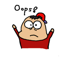 School boys. sticker #10415267