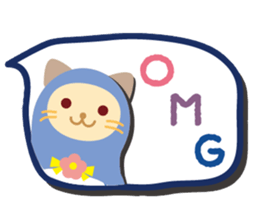 Animal matryoshka doll [English version] sticker #10415553