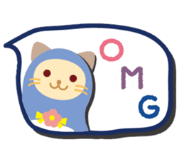 Animal matryoshka doll [English version] sticker #10415553