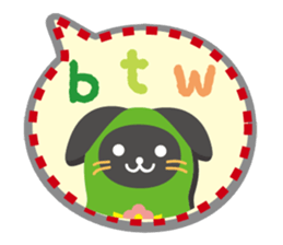 Animal matryoshka doll [English version] sticker #10415554