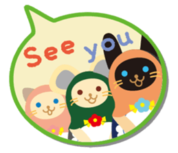 Animal matryoshka doll [English version] sticker #10415556