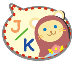 Animal matryoshka doll [English version] sticker #10415557