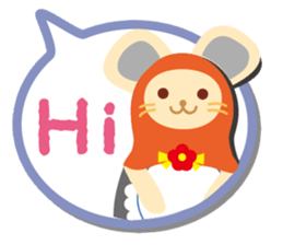 Animal matryoshka doll [English version] sticker #10415564