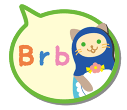 Animal matryoshka doll [English version] sticker #10415565