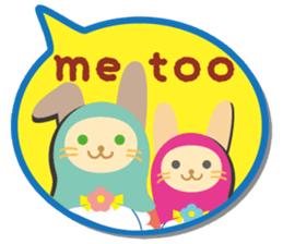 Animal matryoshka doll [English version] sticker #10415569