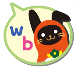 Animal matryoshka doll [English version] sticker #10415581