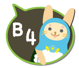 Animal matryoshka doll [English version] sticker #10415585