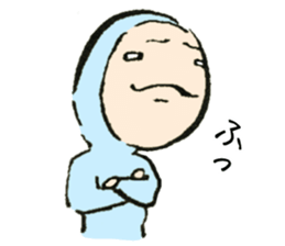 Tights Boy Sattori-kun 2 sticker #10415828