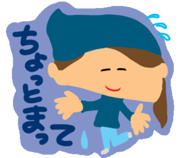 Girl of reaction2 sticker #10416034