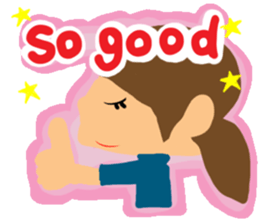 Girl of reaction2 sticker #10416035