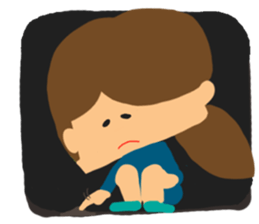 Girl of reaction2 sticker #10416040