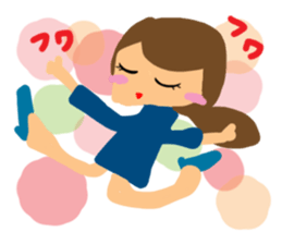 Girl of reaction2 sticker #10416045