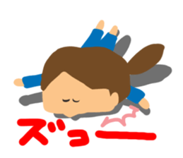 Girl of reaction2 sticker #10416048