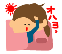 Girl of reaction2 sticker #10416055