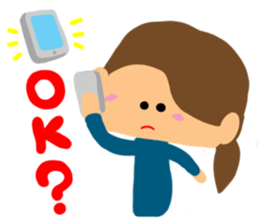 Girl of reaction2 sticker #10416056