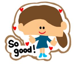 Girl of reaction2 sticker #10416063