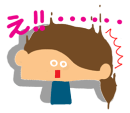 Girl of reaction2 sticker #10416066