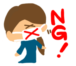 Girl of reaction2 sticker #10416067