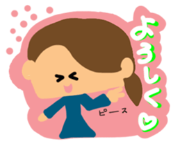 Girl of reaction2 sticker #10416070