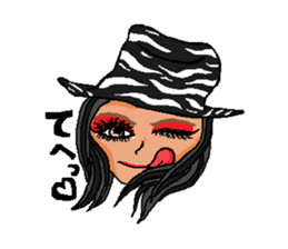 THE GAL!! sticker #10416078