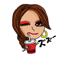 THE GAL!! sticker #10416079