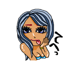 THE GAL!! sticker #10416081