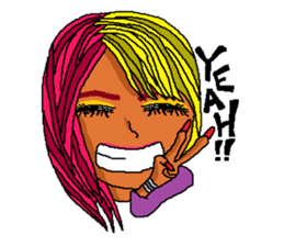 THE GAL!! sticker #10416082